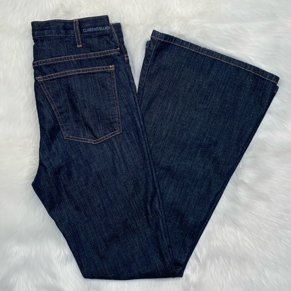 Current/Elliott Denim - Current/Elliot High Rise Bell Jeans